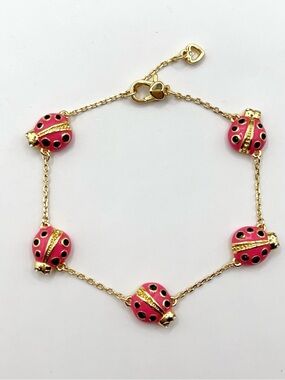 KATE SPADE Nature Walk Ladybug Bracelet